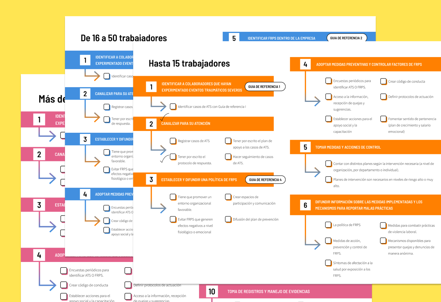 Plantilla descargable: Pasos para aplicar la NOM-035