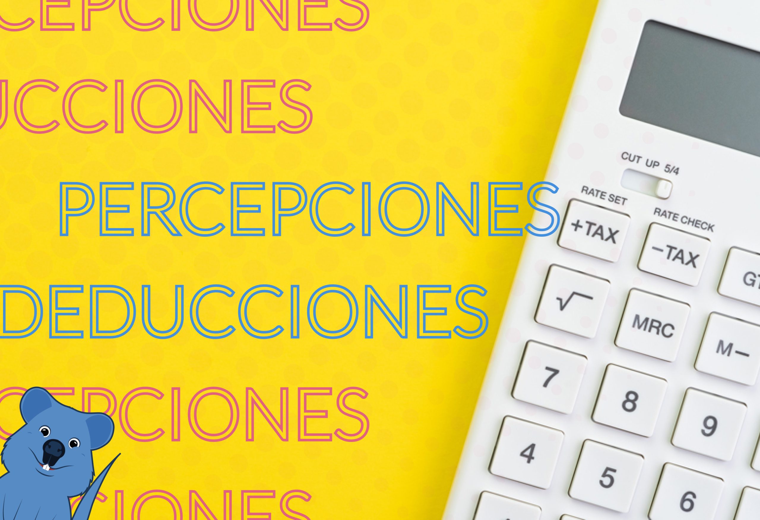 ¿Qué son las percepciones y deducciones de nómina?