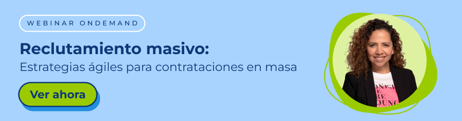 webinar sobre el reclutamiento masivo