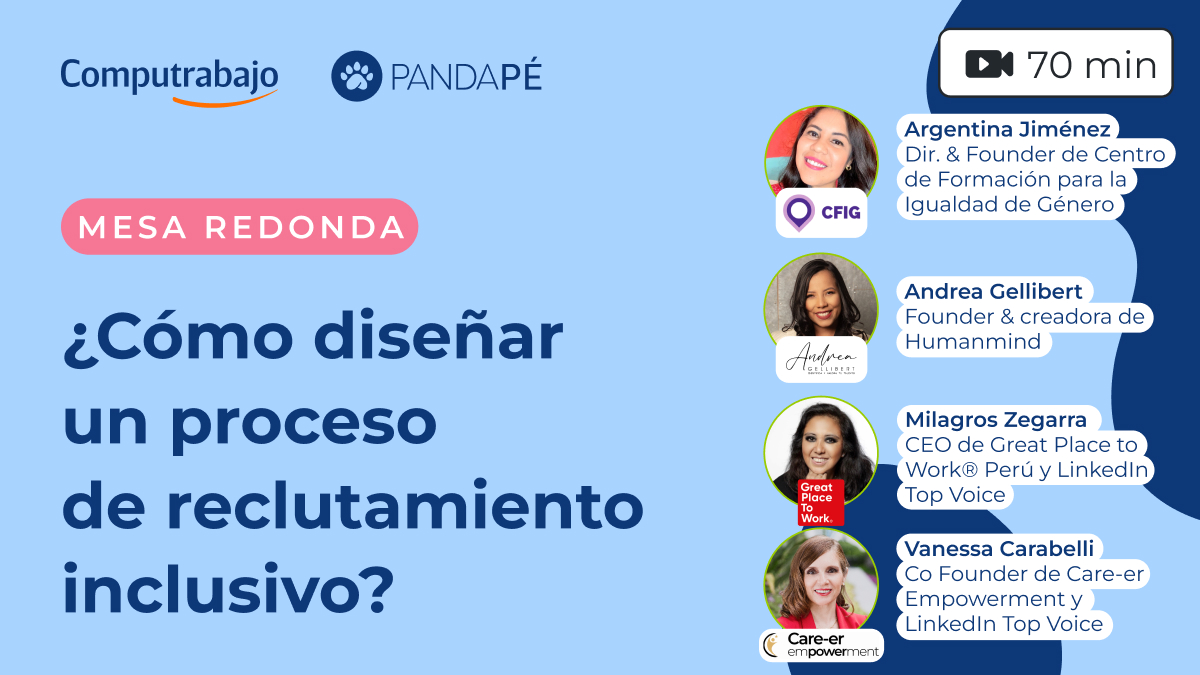 Diseña procesos de reclutamiento inclusivos