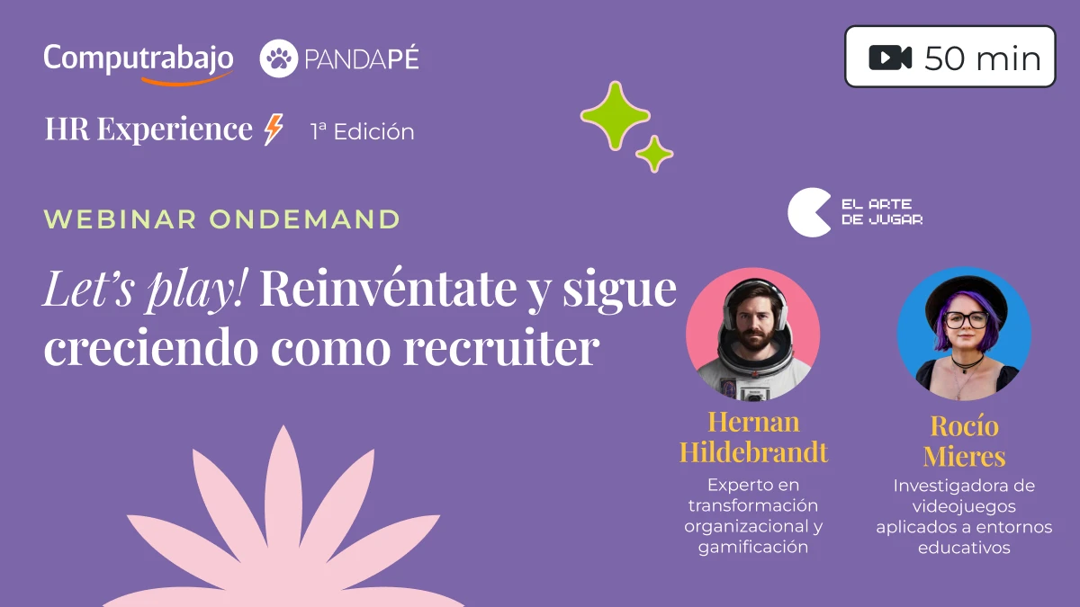 Reinvéntate y sigue creciendo como recruiter