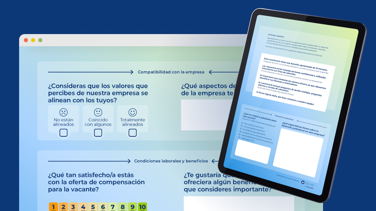 Encuesta para conocer la motivación de tus candidatos