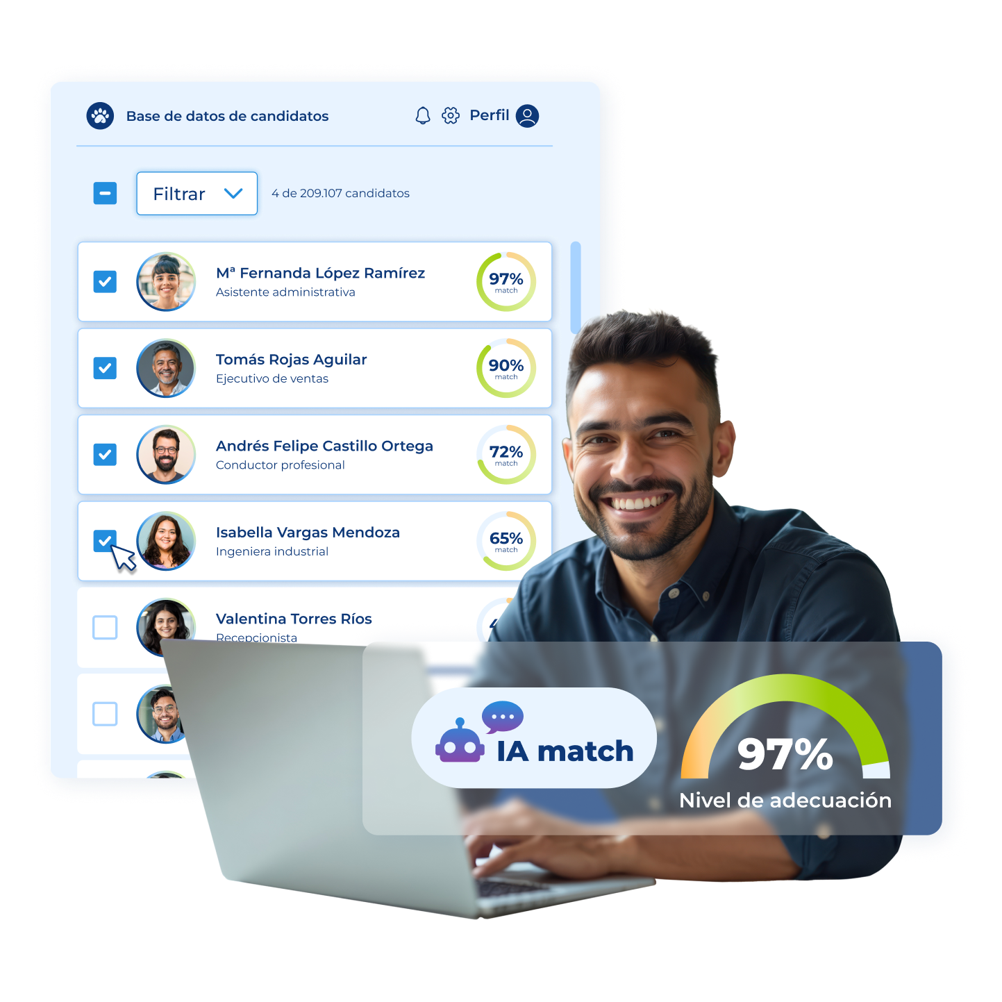 Software de reclutamiento Pandapé