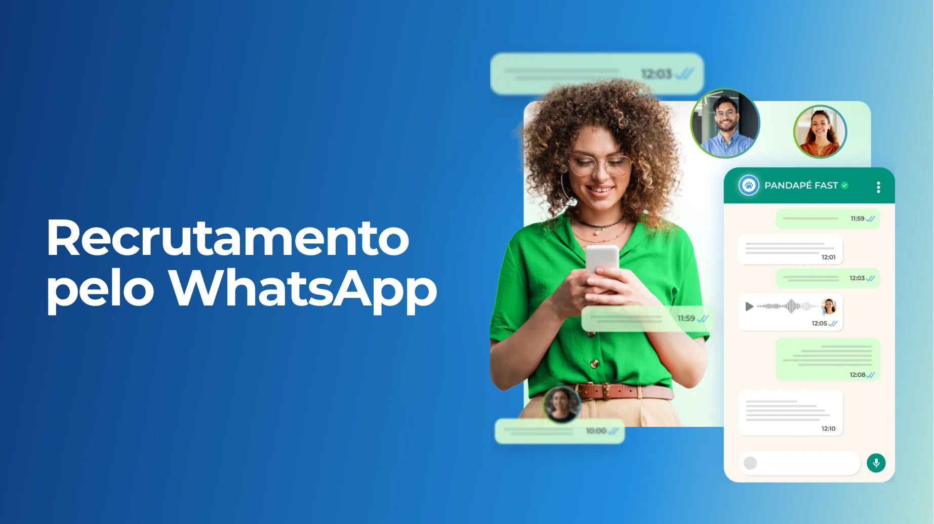Recrutamento pelo WhatsApp e IA Conversacional: como o RH está contratando 60% mais rápido