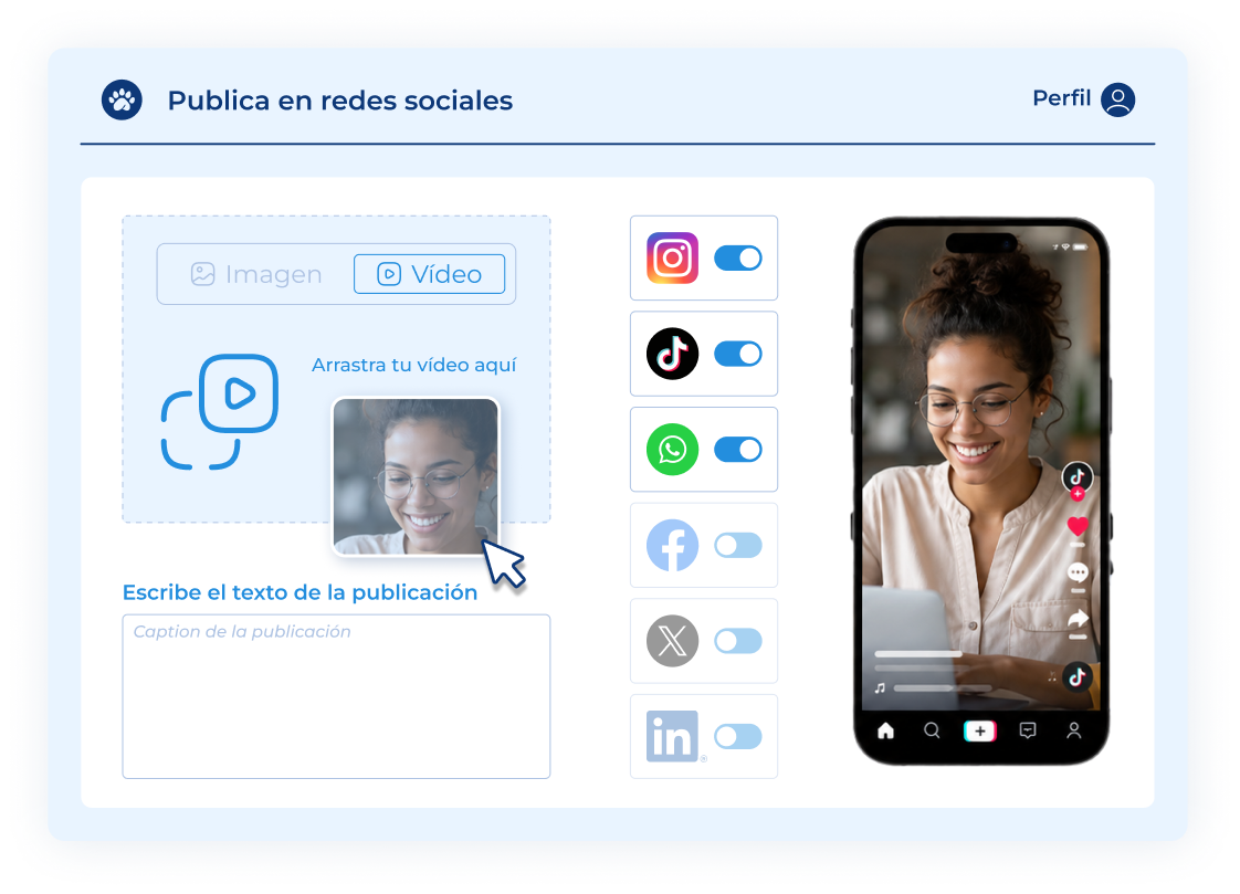 Podrás difundir tus procesos desde un único lugar y sin salir de Pandapé