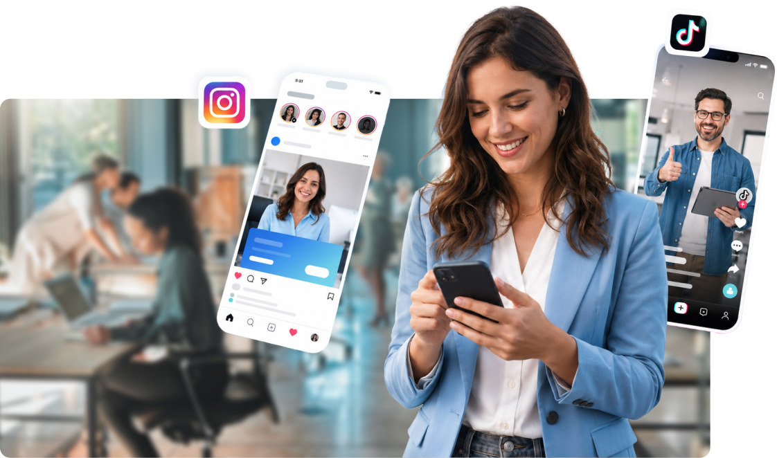 Puedes impulsar tu Employer Branding mostrando tu empresa en redes sociales