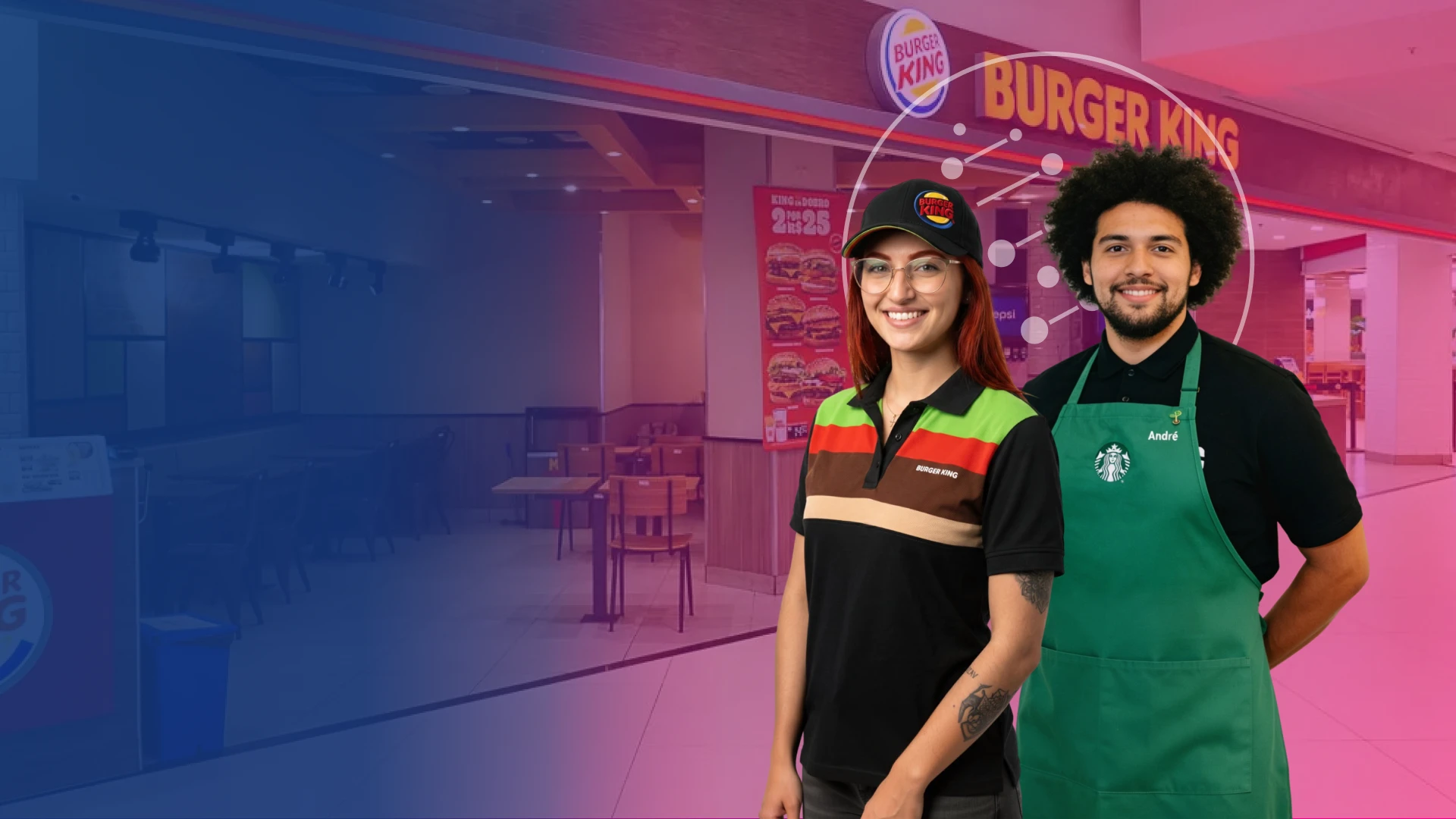 Starbucks e Burger King reduziram o turnover inicial em 19 pts com Pandapé Genoma